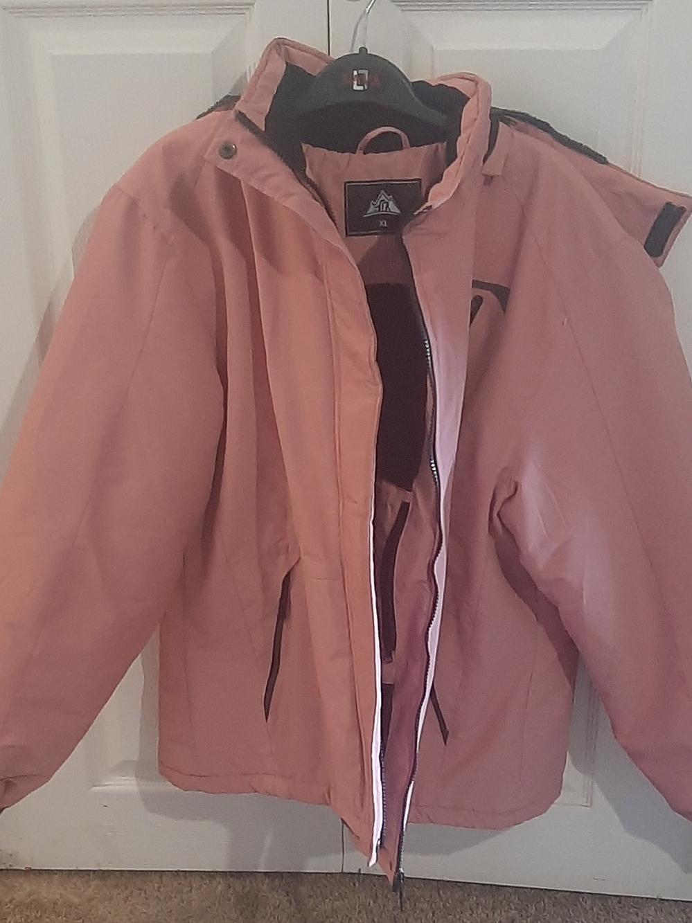 adidas Pink Hooded Ski Jacket